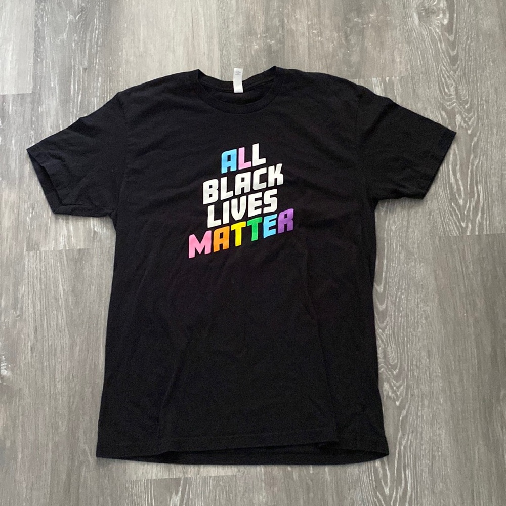 Pride All Black Lives Matter Tee
